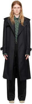 Black Long Trench Coat