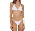 water lily mila tie teeny bottom in white