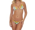 wlb embroidered mix up tie teeny in white