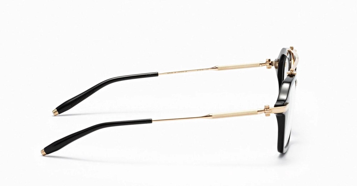 Akari - Black / Gold Glasses