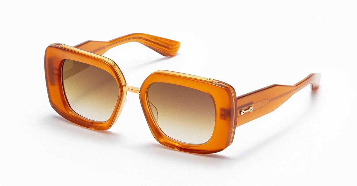 Virgo - Orange / Gold Sunglasses