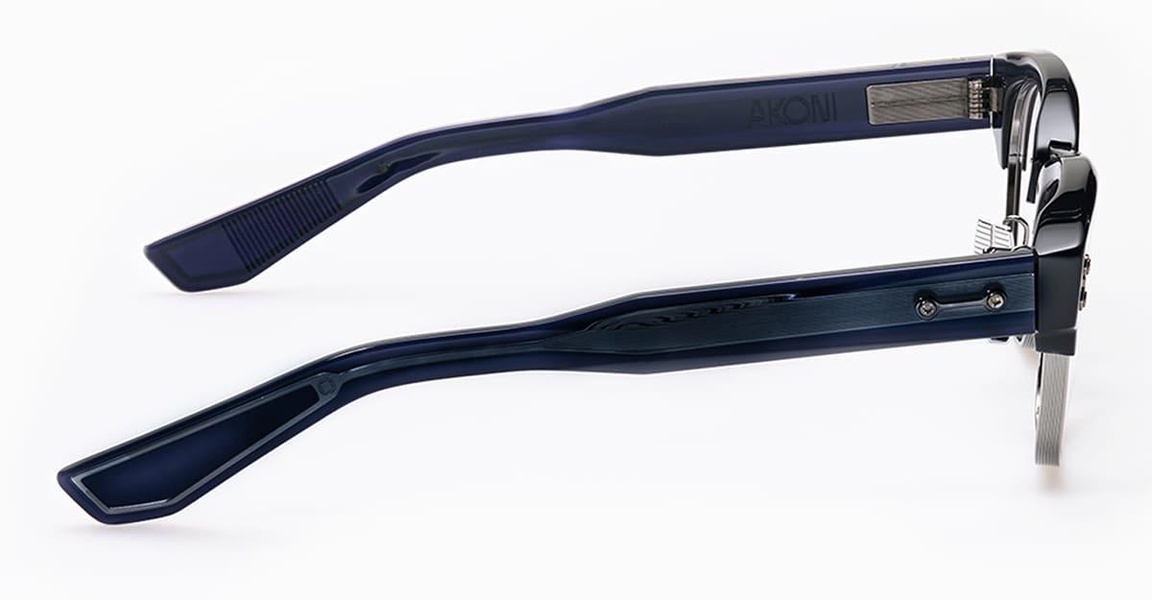 Newton - Blue Navy / Brushed Black Palladium Rx Glasses
