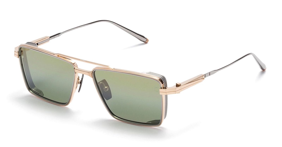 Sprint-a - Brushed White Gold / Matte Black Sunglasses