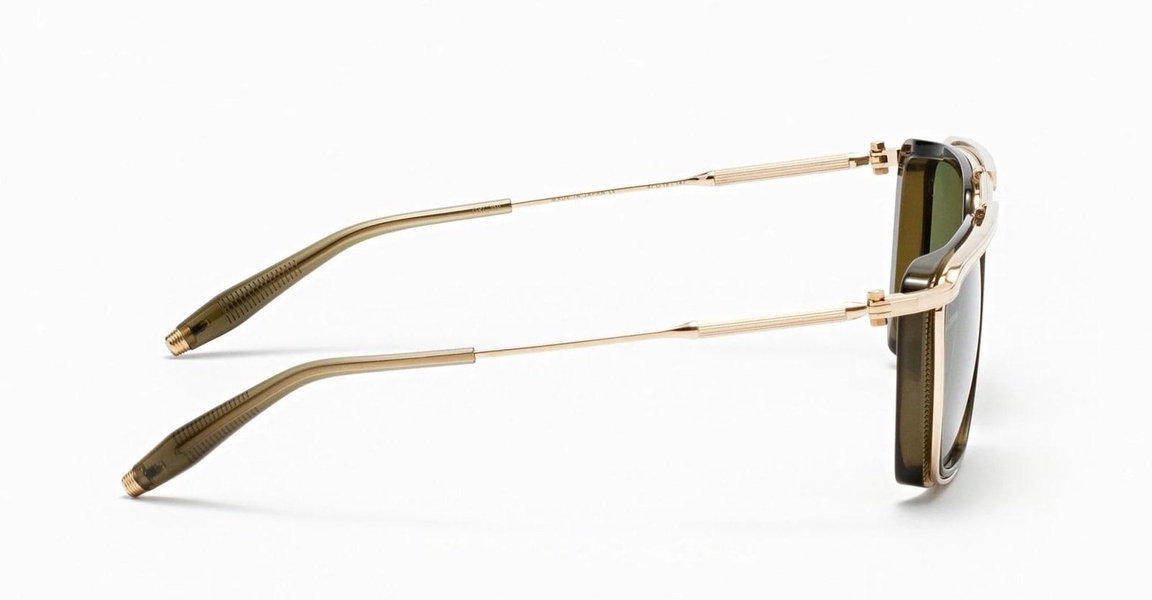 Ulysses - Gold / Olive Sunglasses