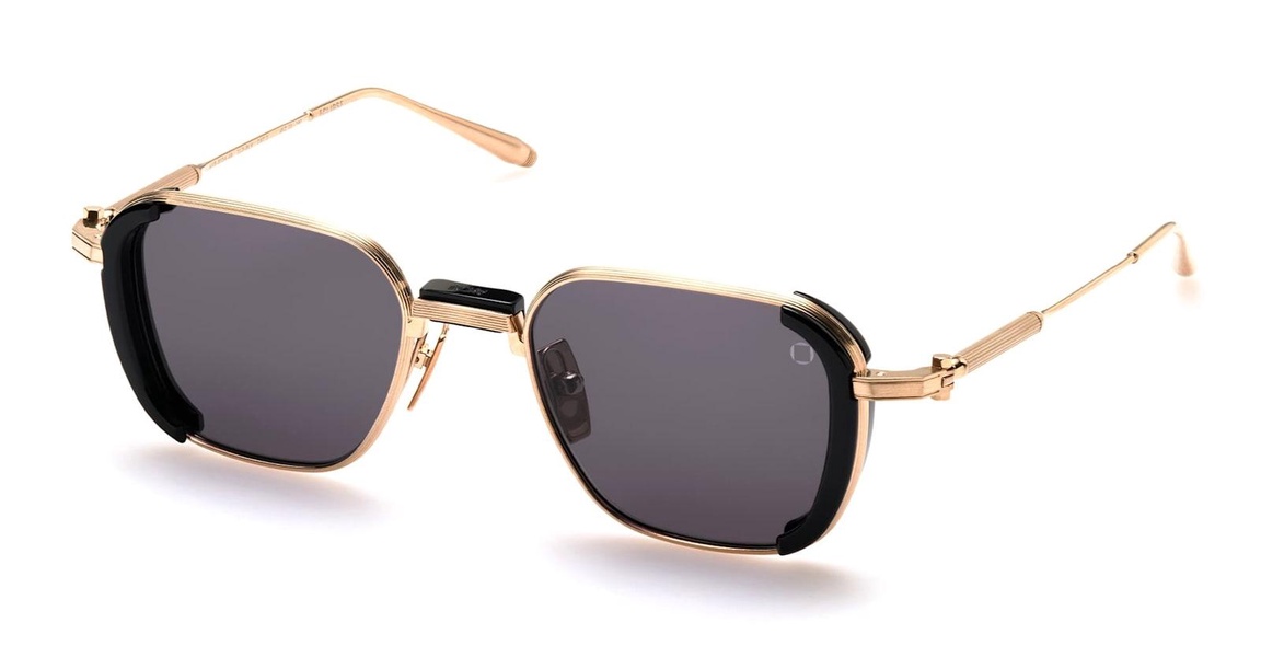 Eclipse - Black / Brushed 12k Gold Sunglasses