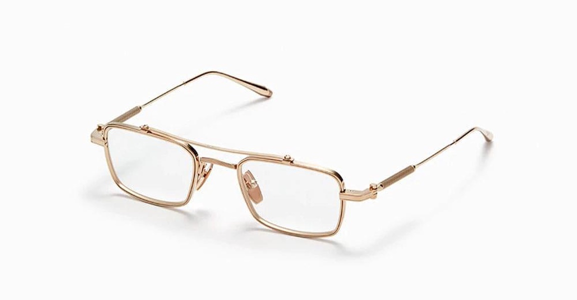 Cassini - Brushed White Gold / Matte White Gold Eyeglasses Glasses