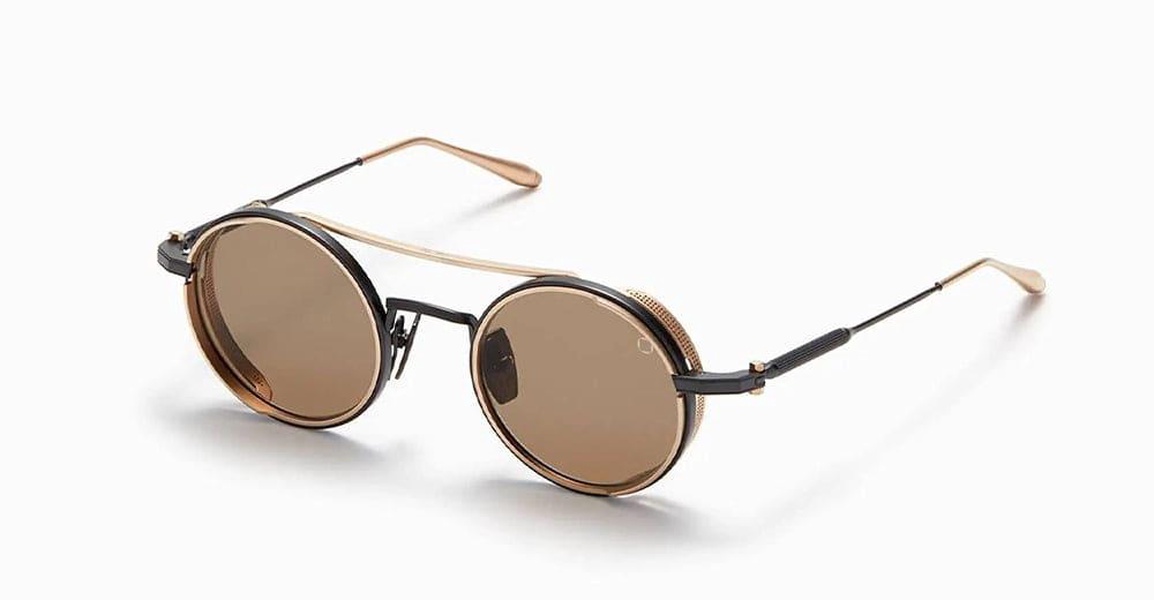 Eris - Black / Matte White Gold Sunglasses Sunglasses
