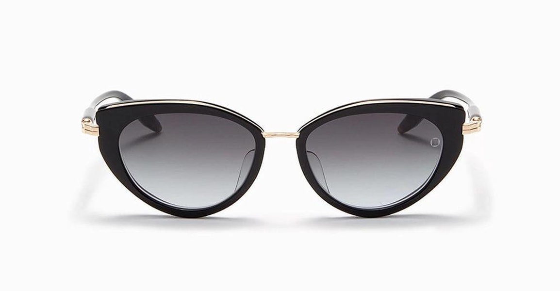 Athena - Black/white Gold Sunglasses Sunglasses