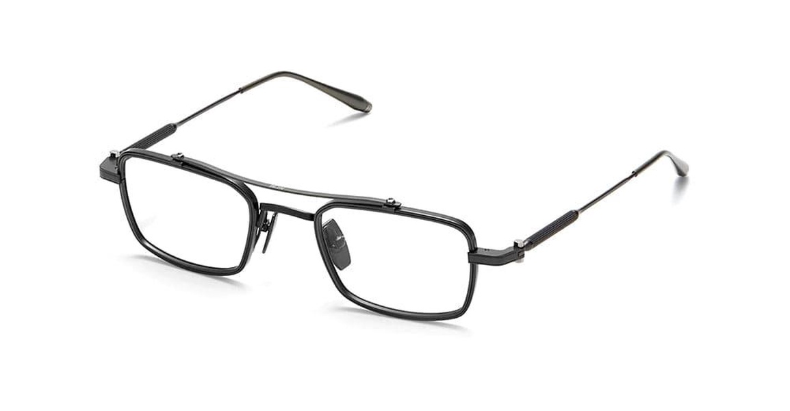 Cassini - Black Iron / Matte Olive Eyeglasses Glasses