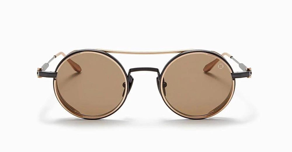 Eris - Black / Matte White Gold Sunglasses Sunglasses