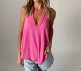 throw in the towel tank in bubble pink