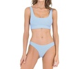 flirt thin-side bikini bottom in blue