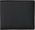 Black Faux-Leather Logo Wallet