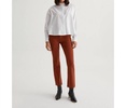 adriano goldschmied farrah boot crop jeans in spiced maple