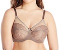 retro chic full figure underwire bra in toast