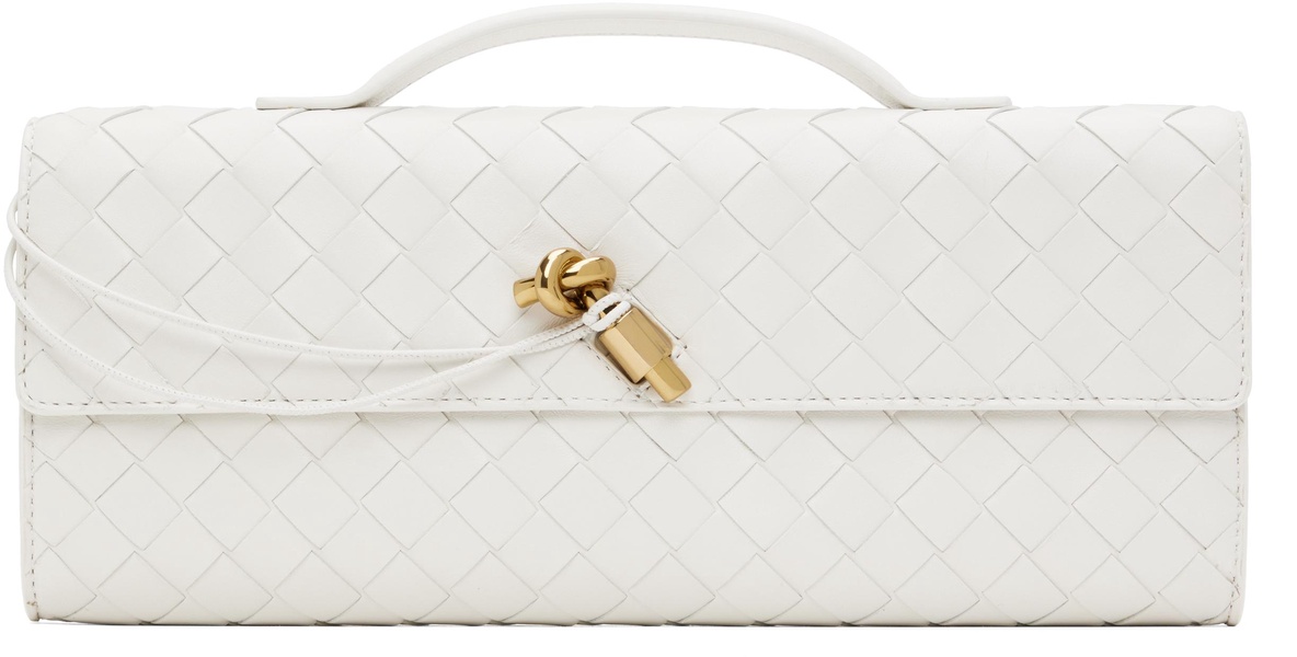 White Andiamo Clutch