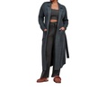 ladonna duster in charcoal grey