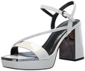DKNY Women's Briela Square Toe Strappy Platform Dress Sandal