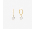 - Pearl Hoops - Medium Frida