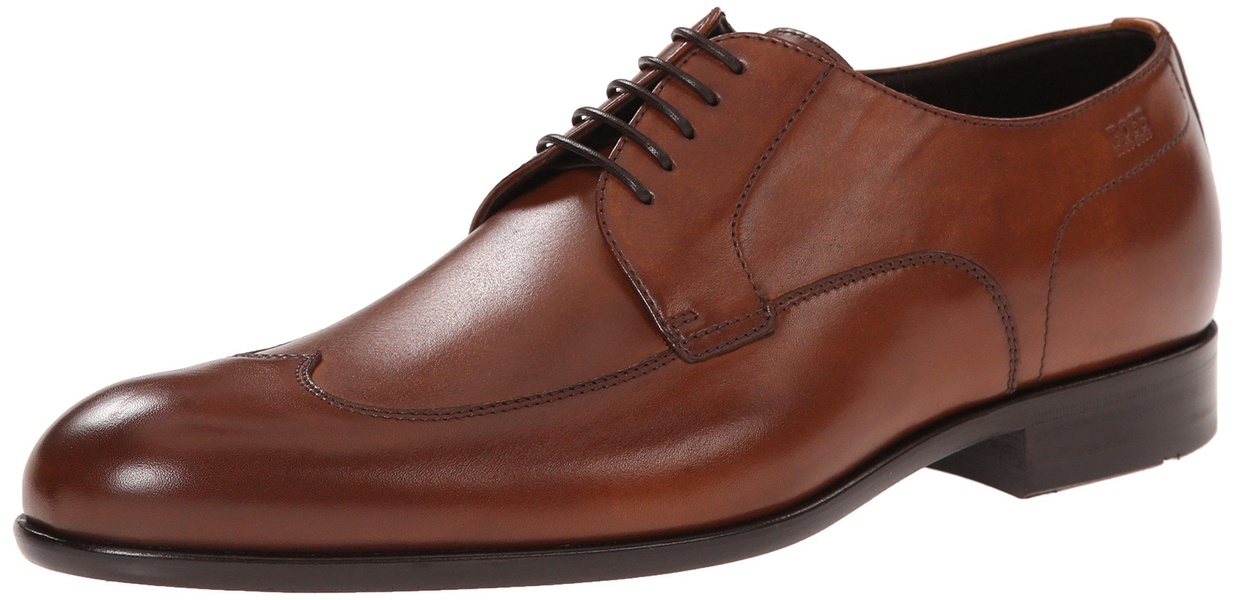 BOSS Black by Hugo Men's Brokin Oxford, Medium Brown, 13 M US