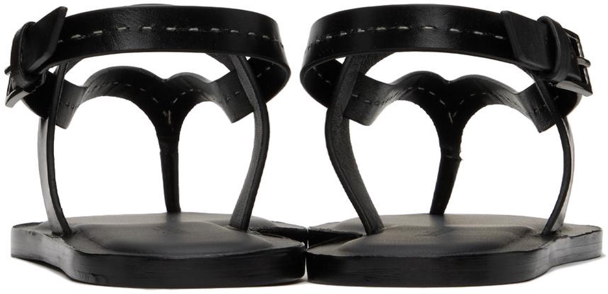 Leather thong sandals