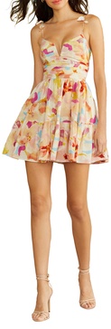 AMUR Women's Amelie Beaded Strap Day Dress