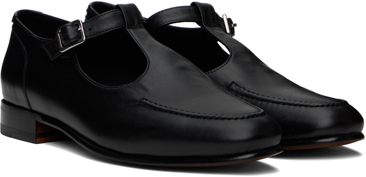 Black School Monkstraps