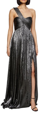 AMUR Women's Bettie Metallic Gown