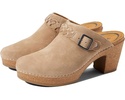 women's corey buckle strap detail open heels in olive