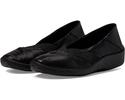 gemini flat loafer in creative black