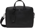 Black Monogram Panel Briefcase