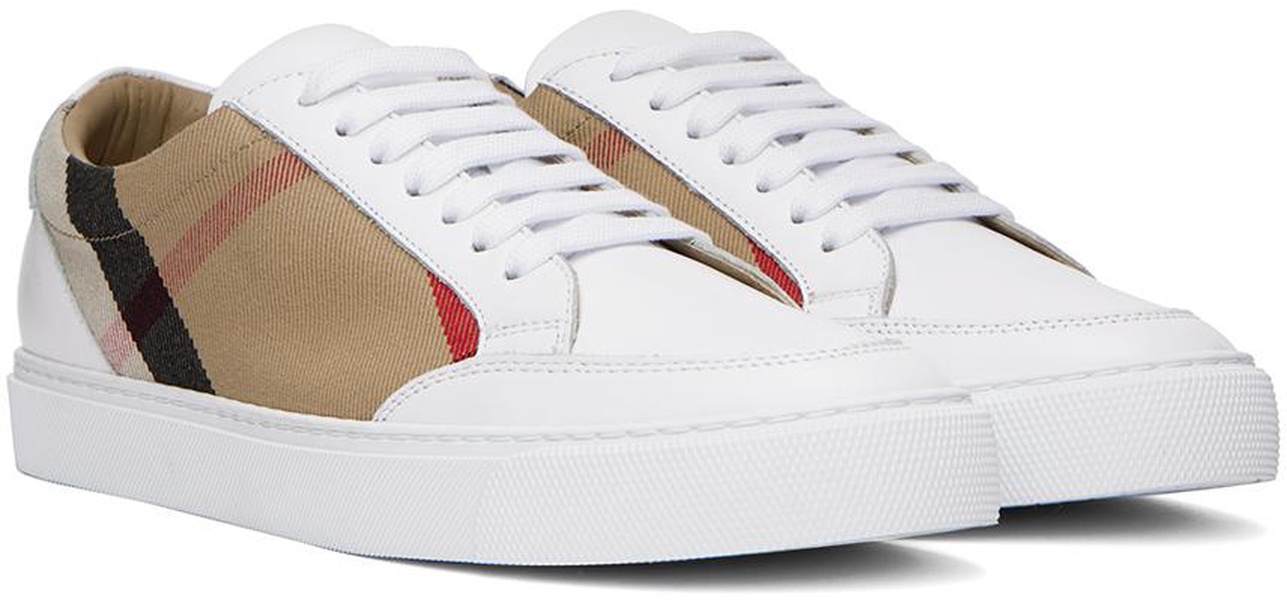 White House Check Sneakers