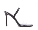 Alexander Wang Women's Nova Faux Leather Heeled Sandals - UK 3