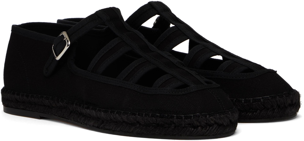 Black Peggy Espadrilles