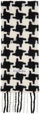 Acne Studios Vadik Houndstooth Scarf