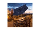 10 Feet Outdoor Patio umbrella with Bright Solar LED Lights