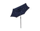 10 Feet Outdoor Patio umbrella with Bright Solar LED Lights