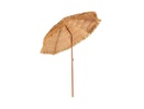 6.5 Feet Portable Thatched Tiki Beach Umbrella with Adjustable Tilt