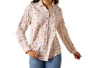 billie jean long sleeve button shirt in adina