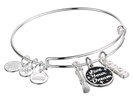 Alex and Ani Live Your Dream Trio Charm Bangle Bracelet