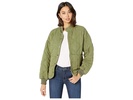 Drop Shoulder Quilted Jacket