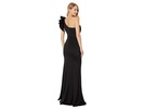 Long Scuba Crepe One Shoulder Gown