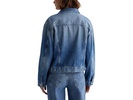 Ramie Oversized Trucker Jacket