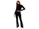 EmRata x AG Morrison Slim Fit Ribbed Flare