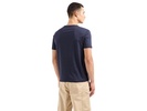 Regular Fit Pima Cotton Large AX Logo Tee