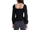 Long Sleeve Smocked Top