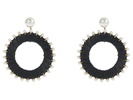 Francesca Drop Hoops Earrings