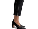Mari Mid-Rise Slim Straight Crop Jeans in Elixir
