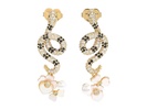 Shining Snake Statement Earrings