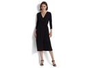Jersey-Matte Midi Dress